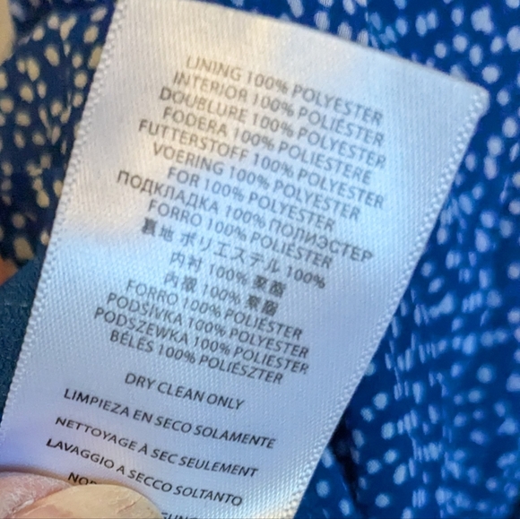 Michael Kors Blue and White Pleated Skirt High Low Sz. S - Picture 4 of 7